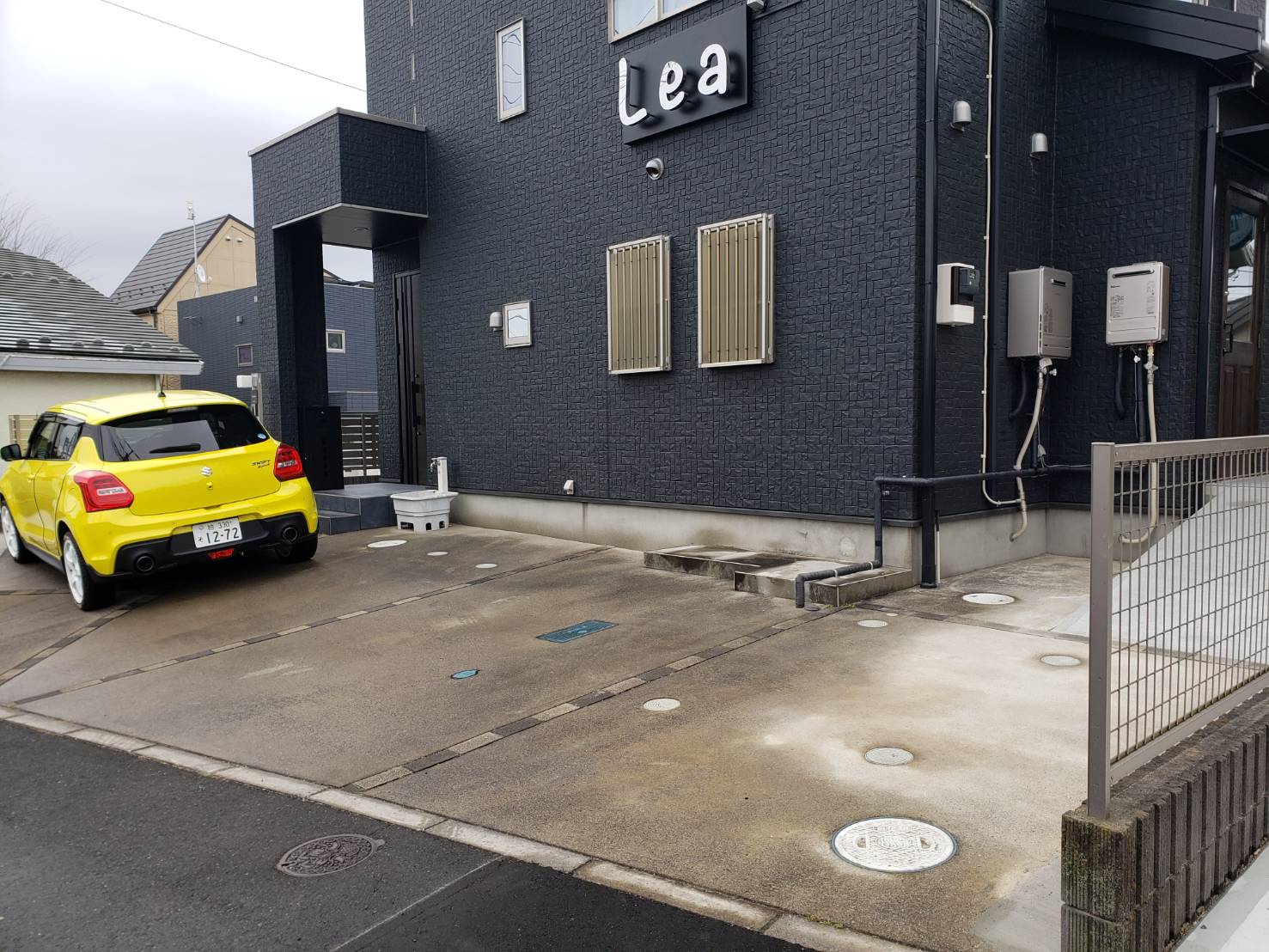 柏市 美容室 Lea 外観